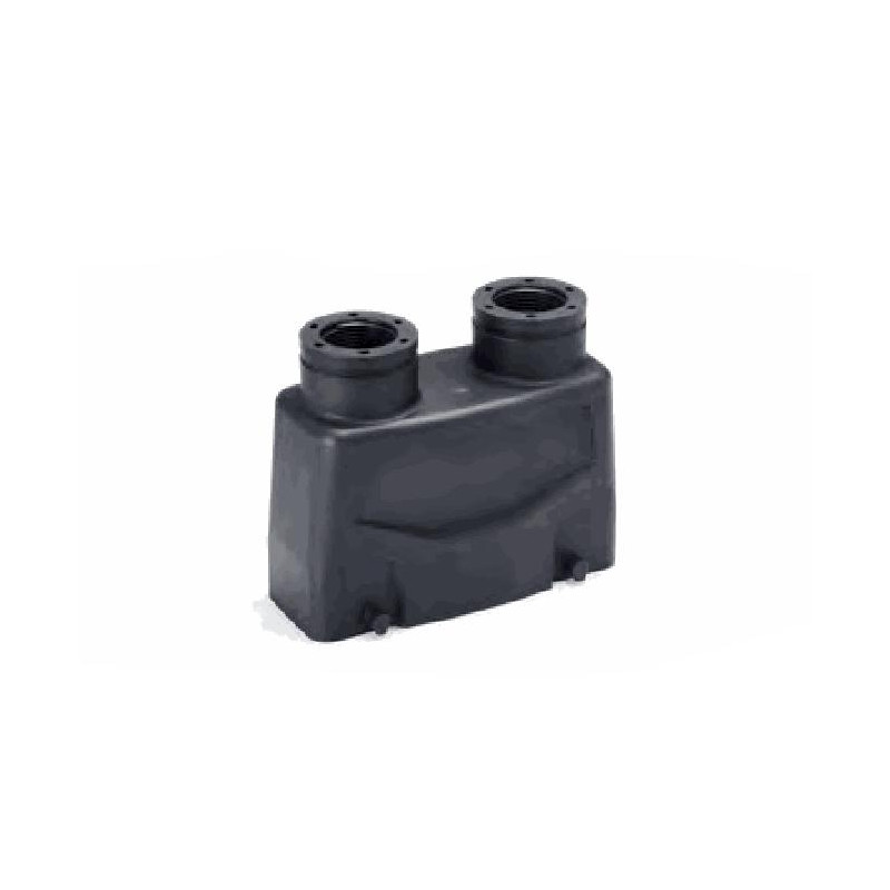 Capot 24B, Polyamide, IP65, Sortie verticale, M32